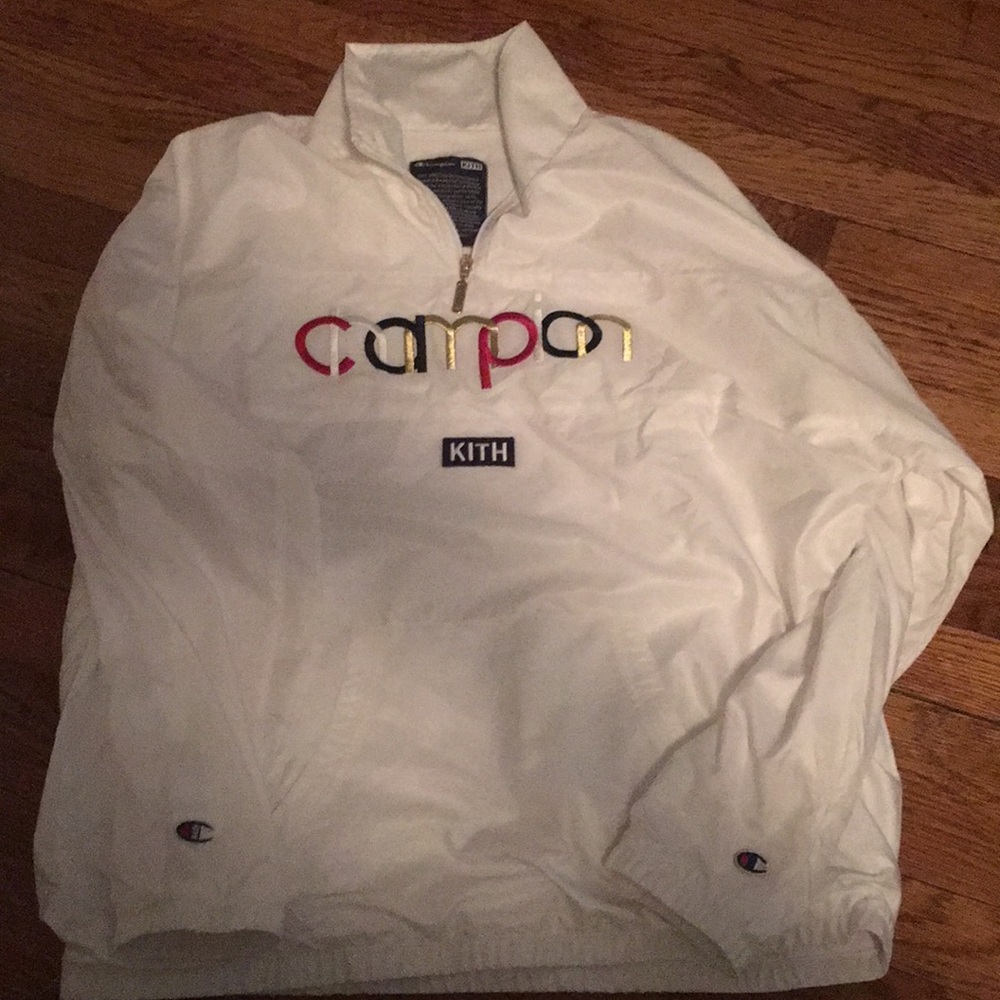 Size M, Brand New Kith x Champion Quarter Zip
